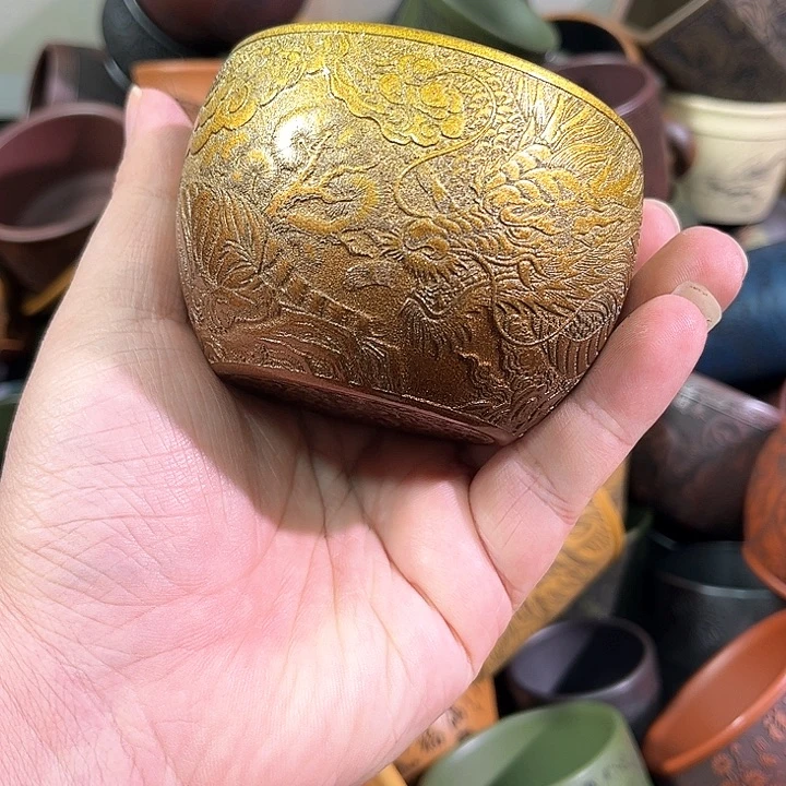 茶杯紫砂全手工紫砂主人杯