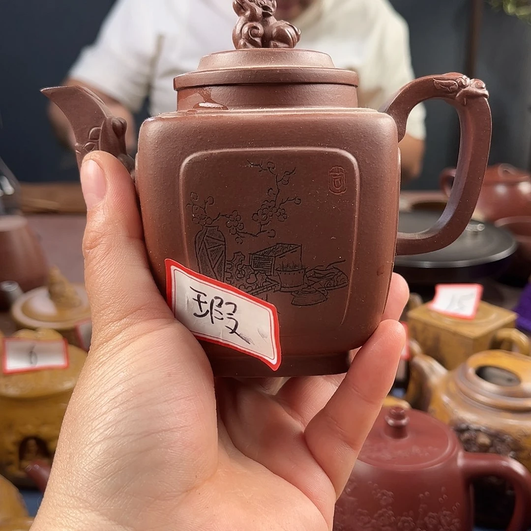 茶壶紫泥宜兴紫砂