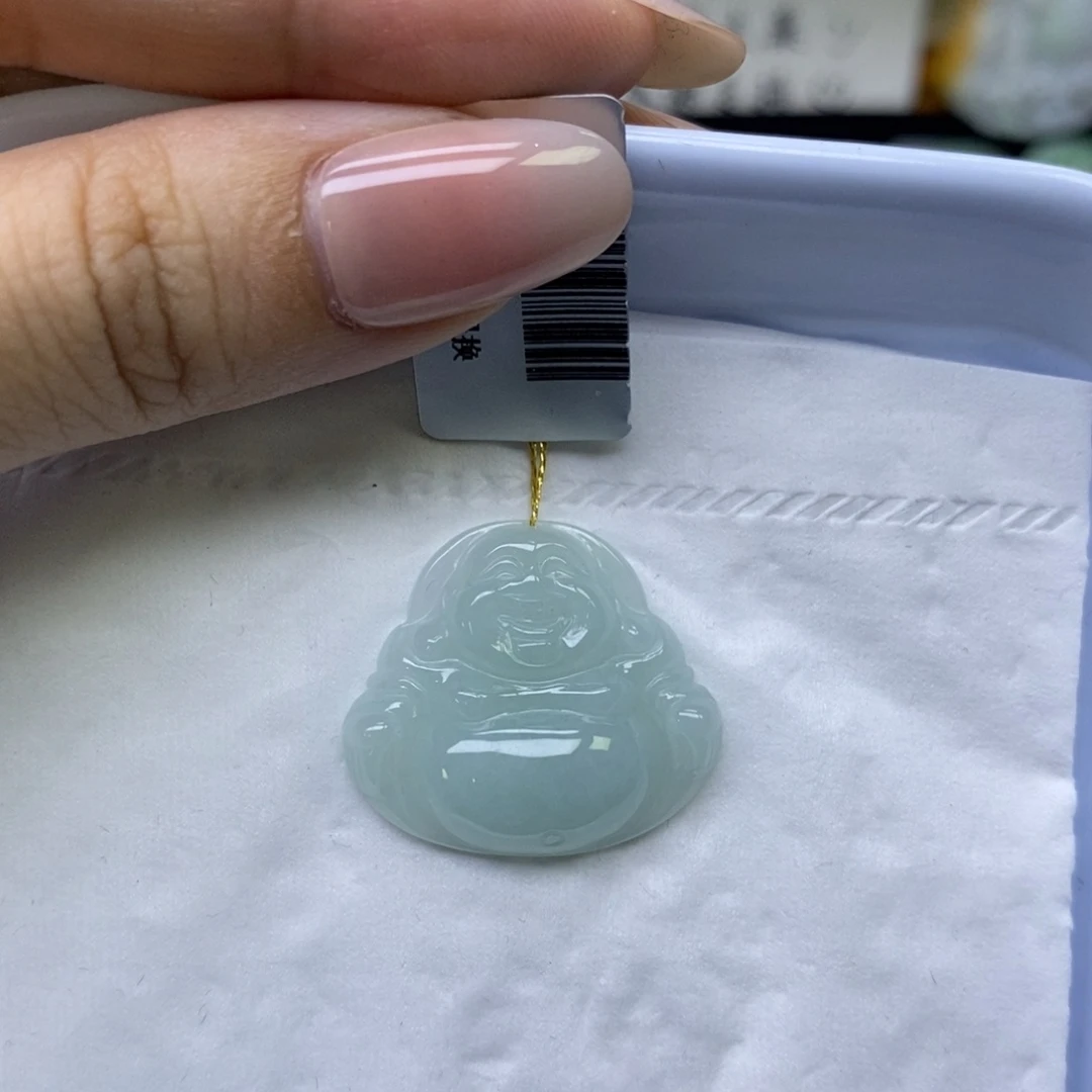 颈饰未镶嵌翡翠佛公