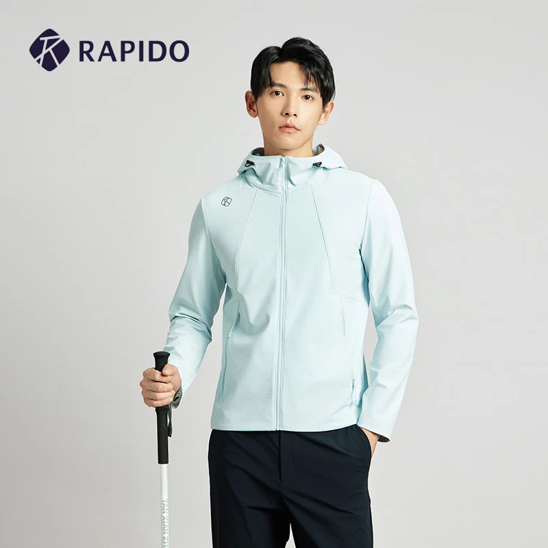 RAPIDO雳霹道2025年春季男士O系列户外运动连帽夹克外套CN5Z39O38