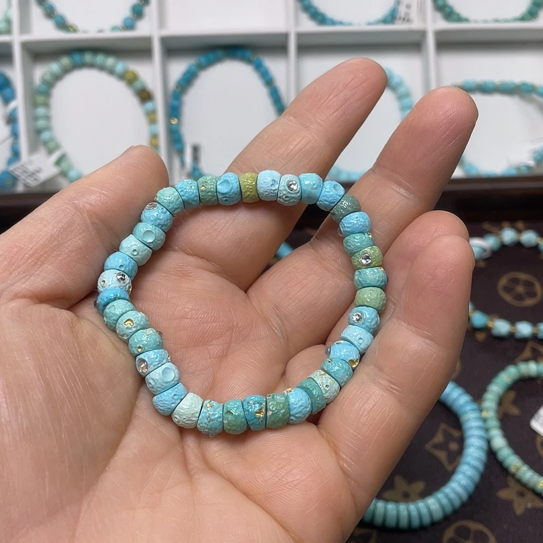 绿松石未镶嵌珠宝奇石013