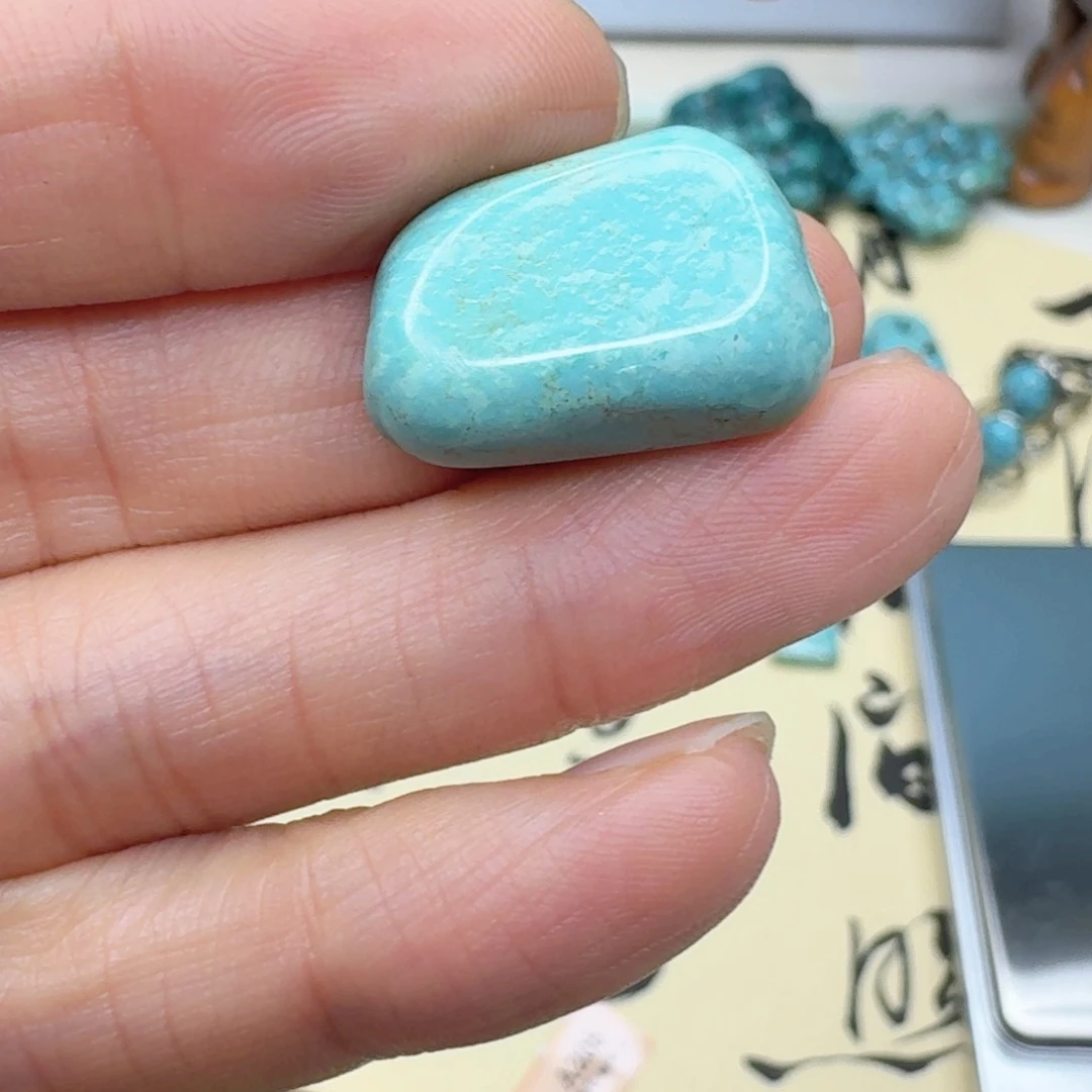 未镶嵌绿松石随型