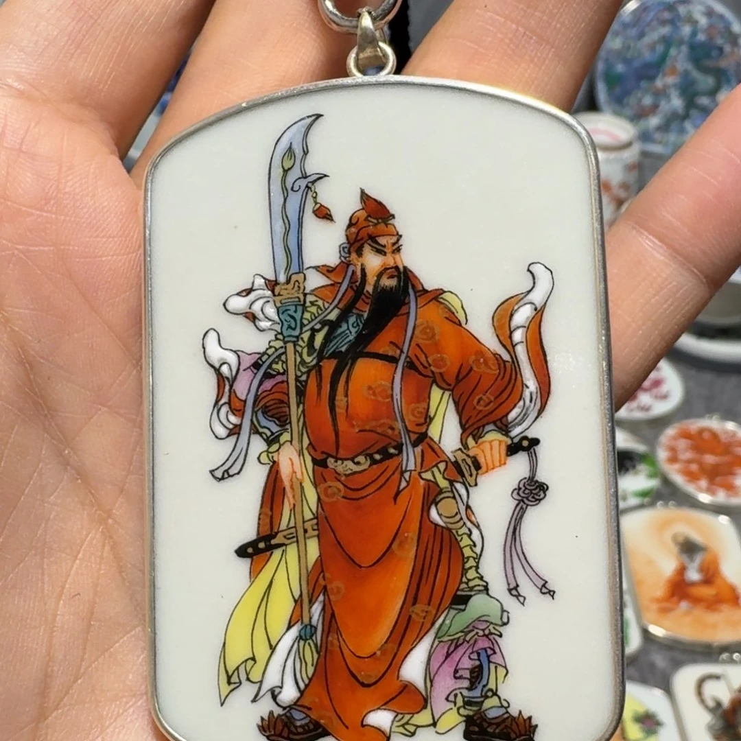 瓷片秃*精品挂件一个