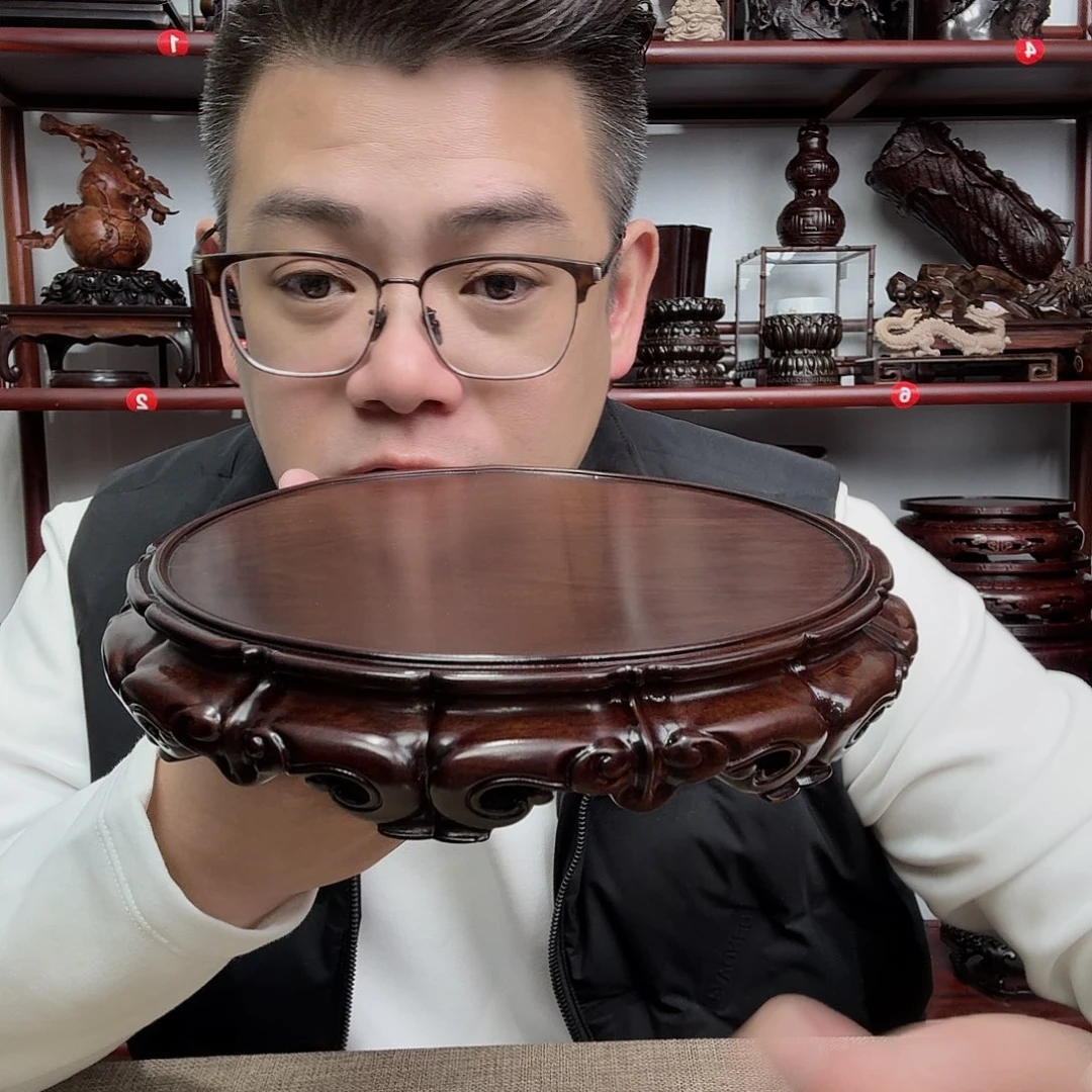 非洲酸枝工艺品底座