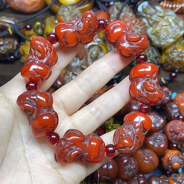 无非金属貔貅手串