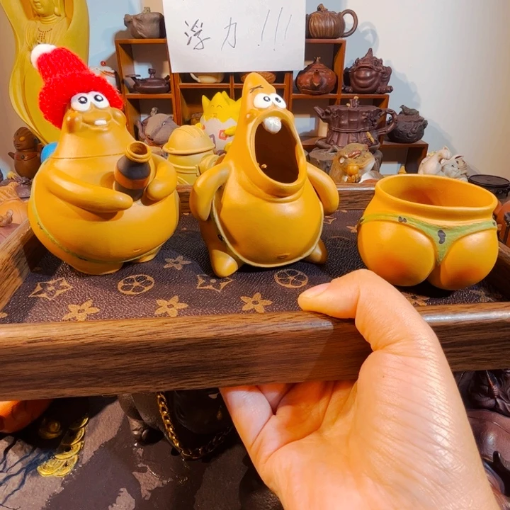K***o茶壶拼配泥纯手工制作过程就是