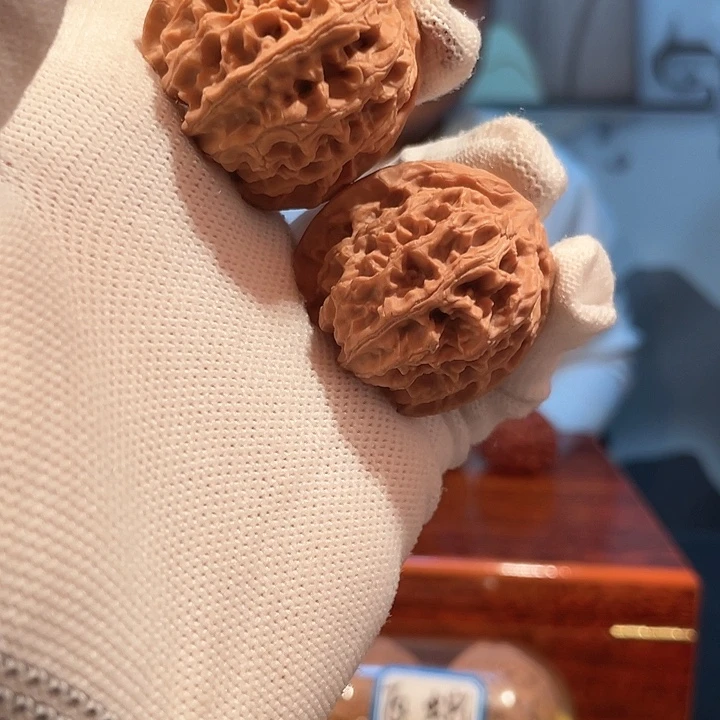 文玩核桃把件t***丶37苹果园