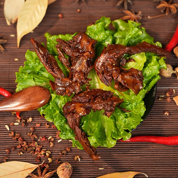 乡俚人甜辣香辣鸭锁骨卤味休闲零食宿舍追剧解馋小吃