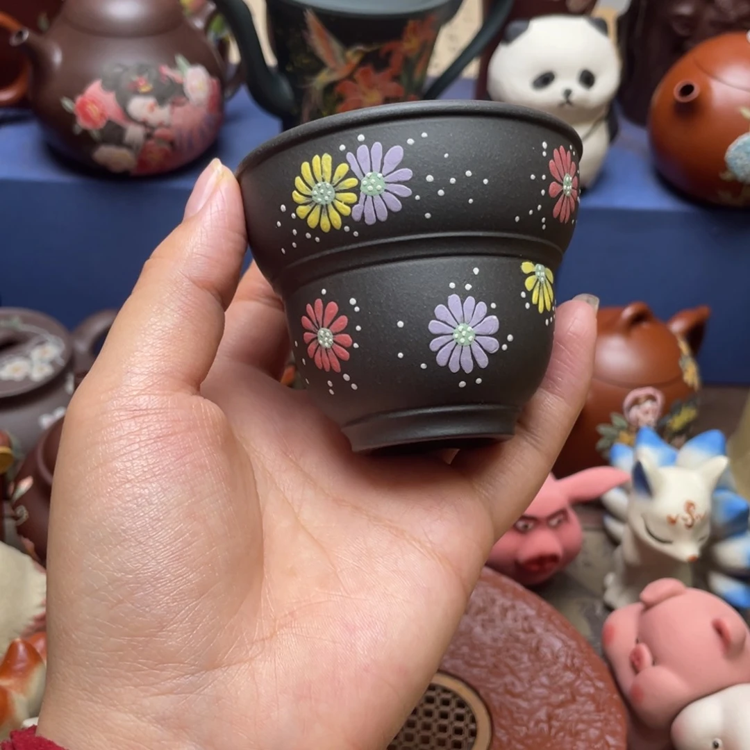 茶杯紫砂紫砂主人杯80cc