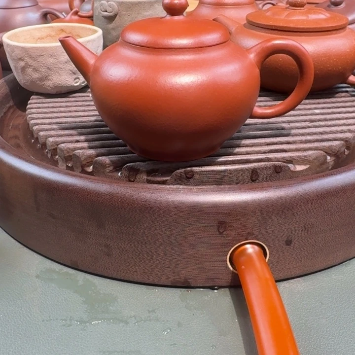 紫砂茶壶朱泥无添加220水平