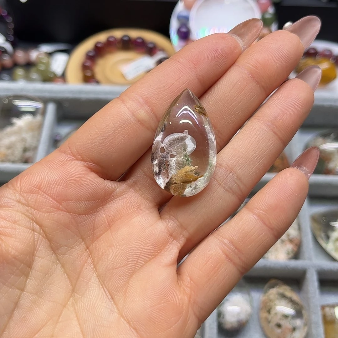 水晶吊坠未镶嵌宝**名定制不退换