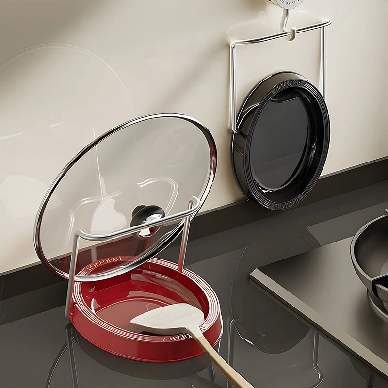 维艾台面锅盖架放置器收纳置物架托架厨房多功能锅铲锅盖神器架子