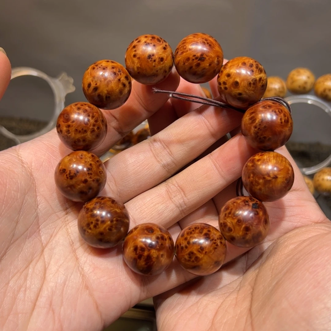 手串/手链柏木（崖柏）2.0陈化红油瘤疤手串