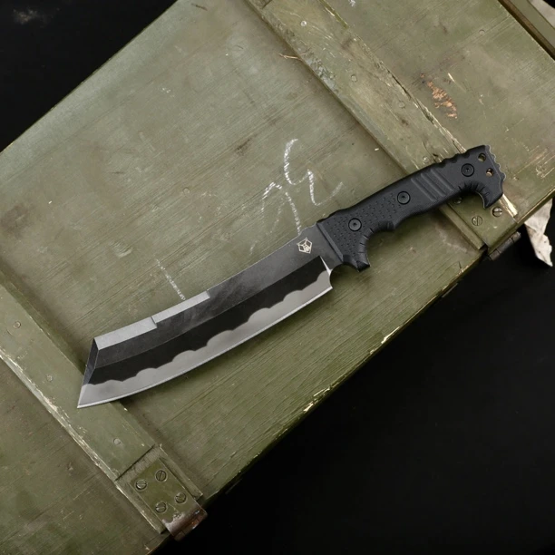 新铭堂霸刀-DM多功能水果刀野外便携户外手把肉锋利刀露营手工