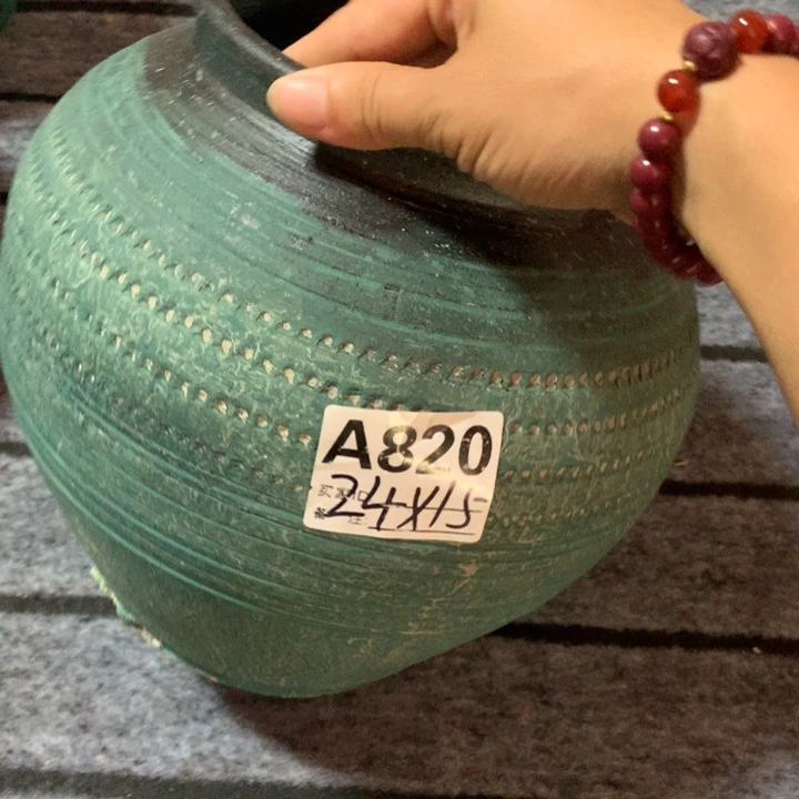 【闪购商品】粗糙盆默认打孔高24口15