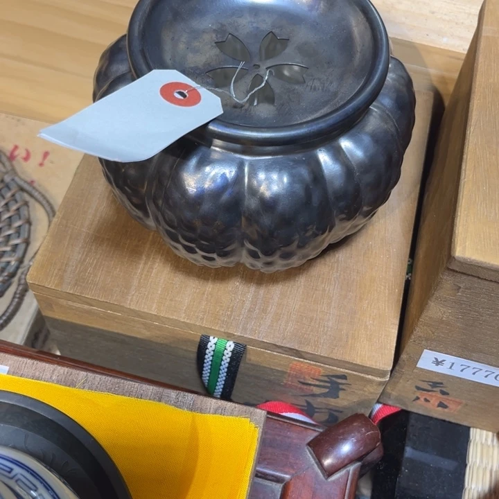 铜中古工艺品摆件