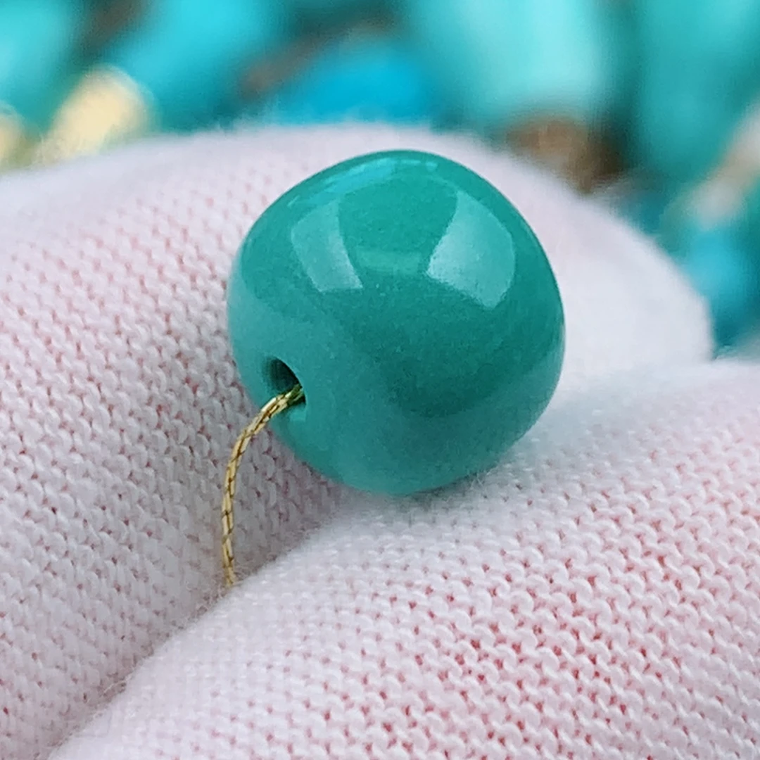 绿松石未镶嵌颈饰10mm
