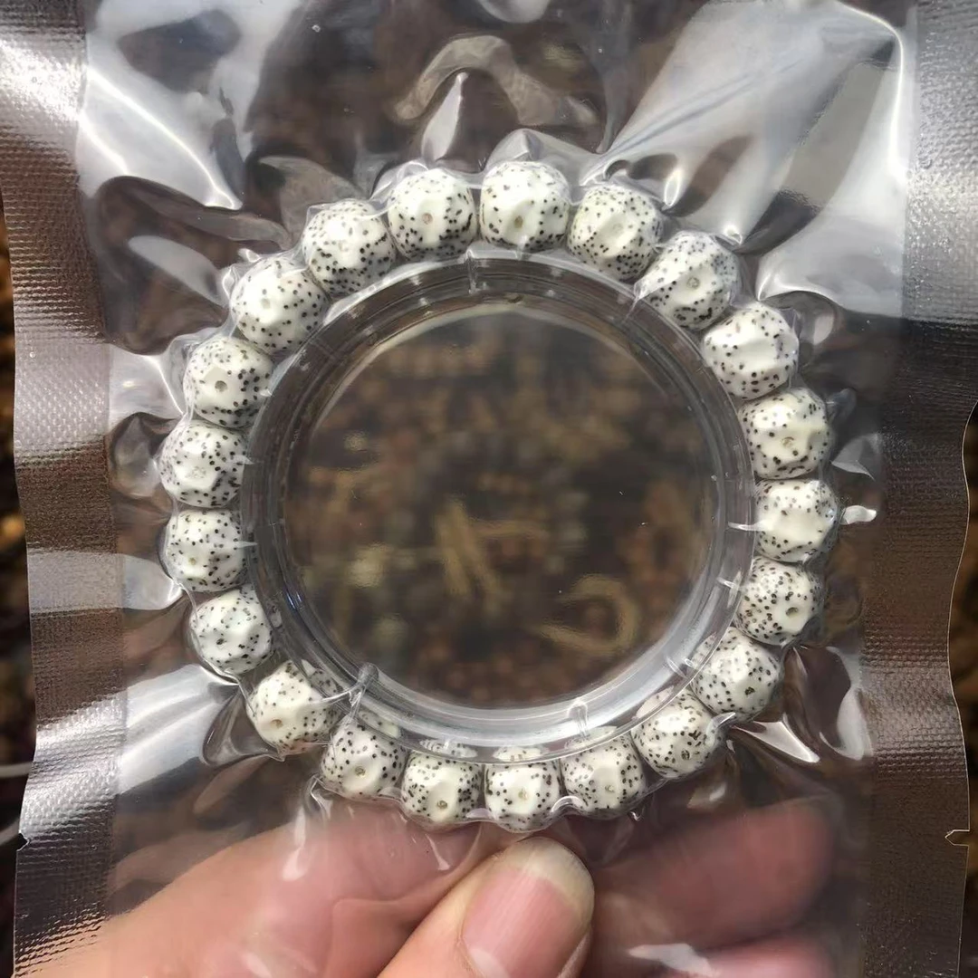 星月无相单圈10mm 海南原生态顺白星月菩提手串