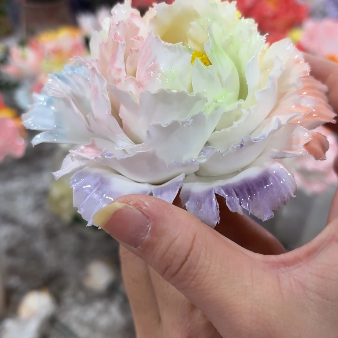 陶瓷花拍满20元发货，退款拉黑