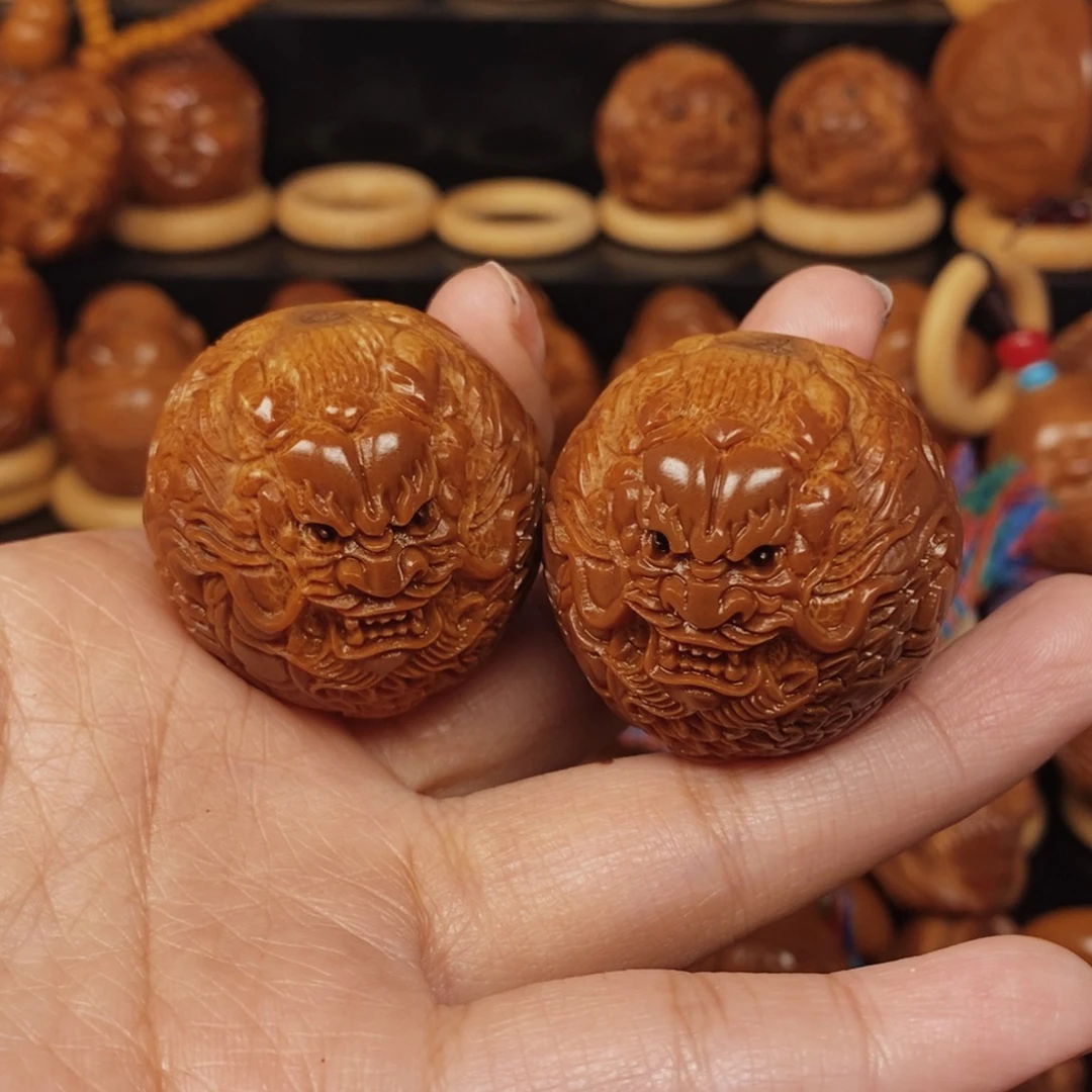 橄榄核手串/手链龙珠一对0098