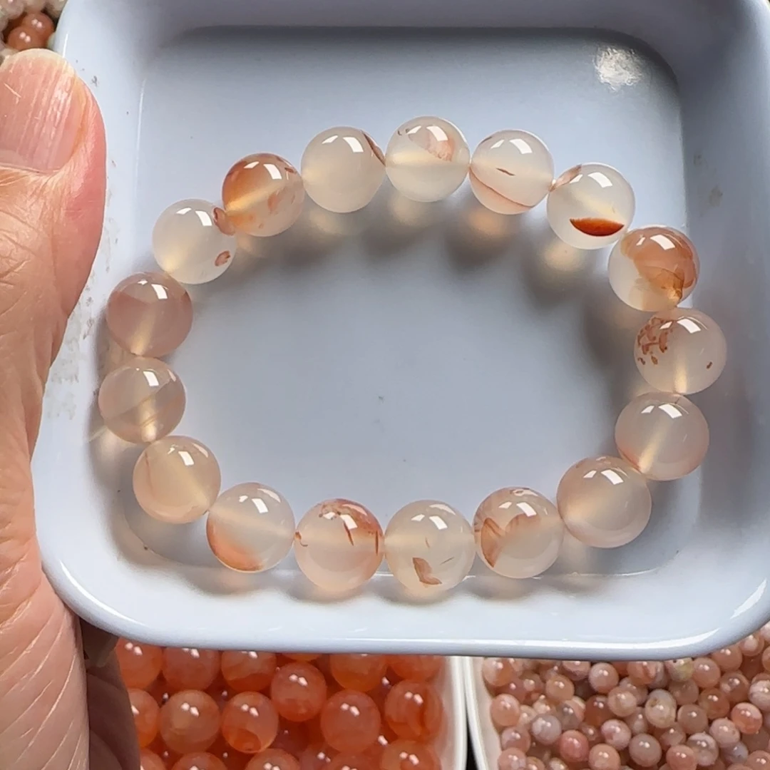 未镶嵌玛瑙/玉髓珠宝半成品