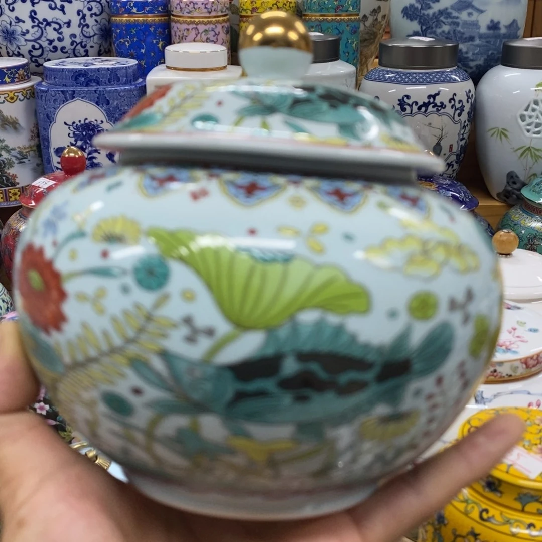 陶瓷茶叶罐123456789