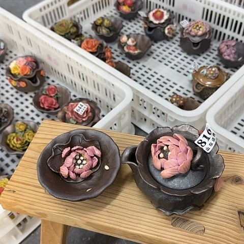 山泉造物手工制作柴烧816一套