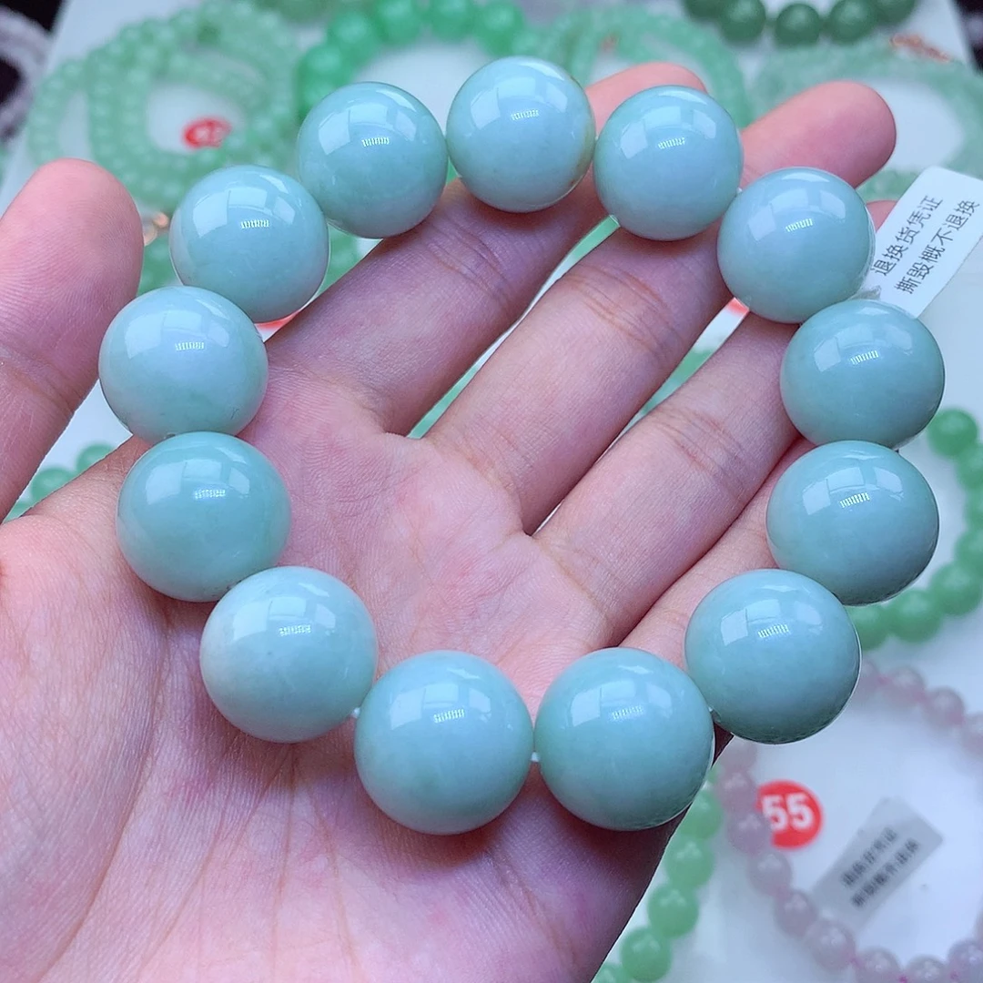 翡翠未镶嵌毛衣链