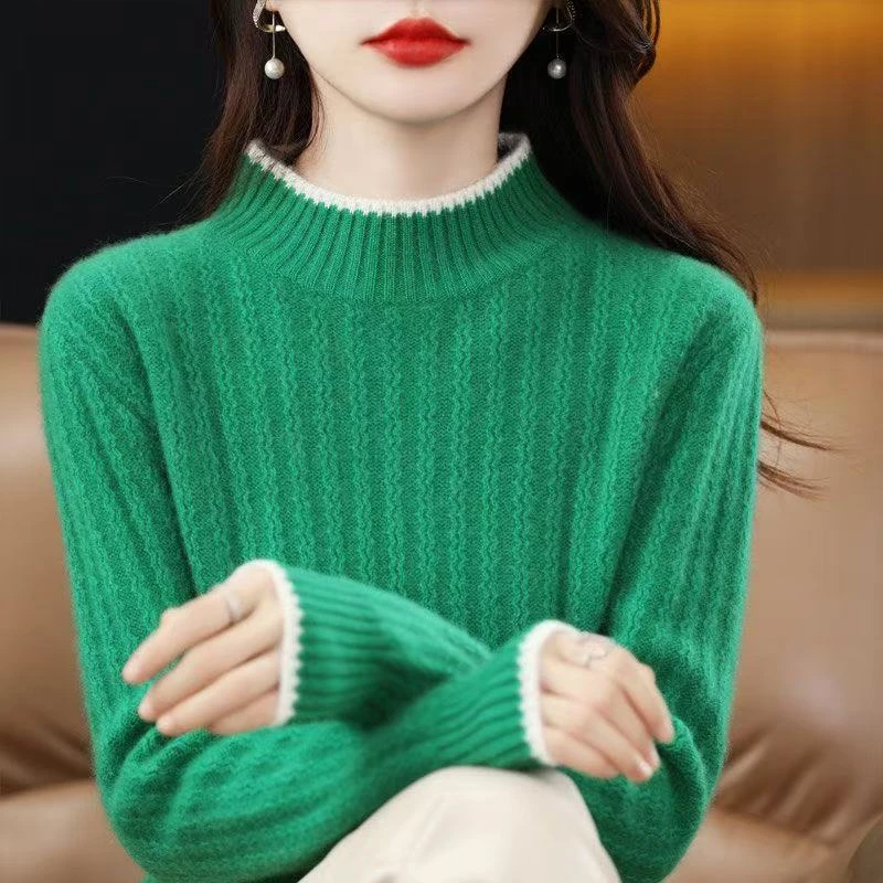 2025新款时尚洋气百搭显瘦针织小衫8