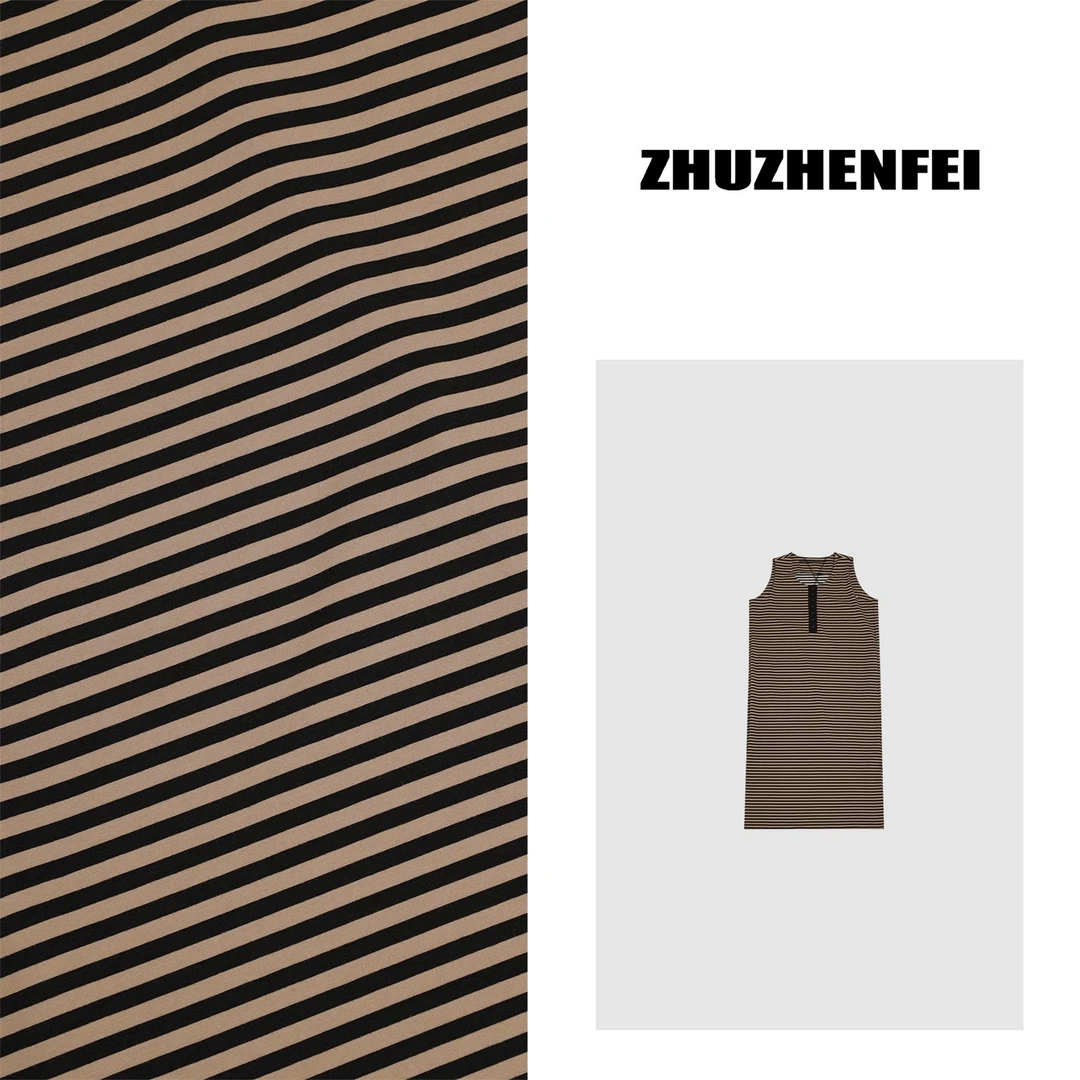 设计师原创新款简约夏季通勤度假凉爽舒适无袖连衣裙Z352372