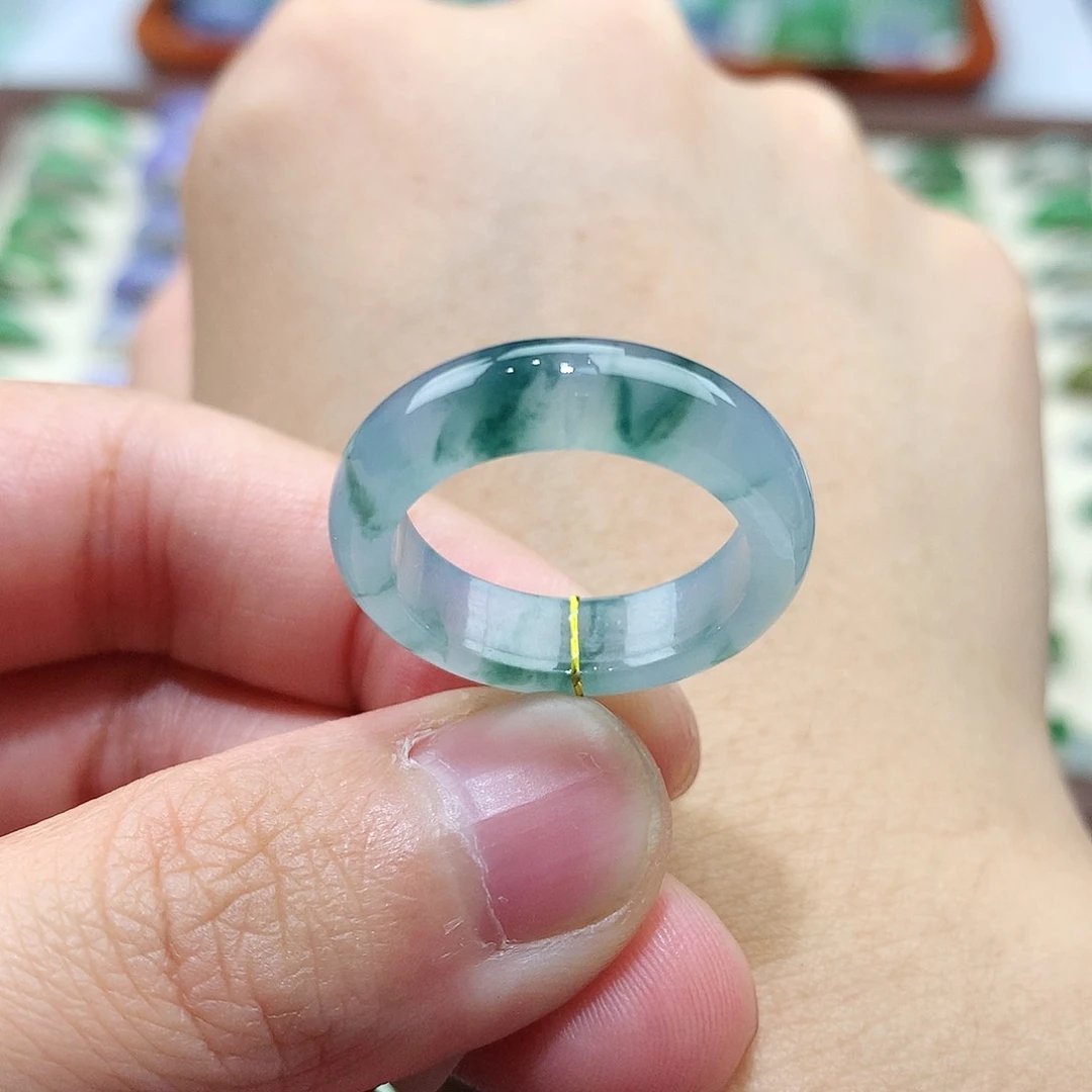 翡翠戒指未镶嵌17号