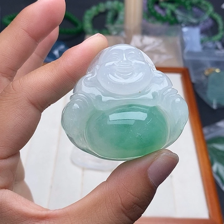 翡翠未镶嵌颈饰203手串
