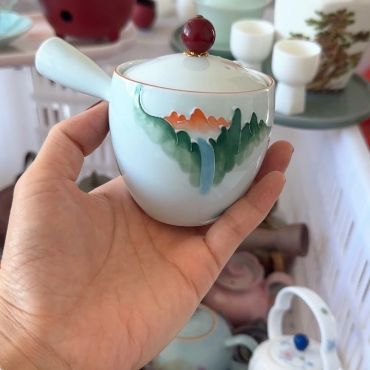 微瑕陶瓷陶瓷茶具茶杯茶壶