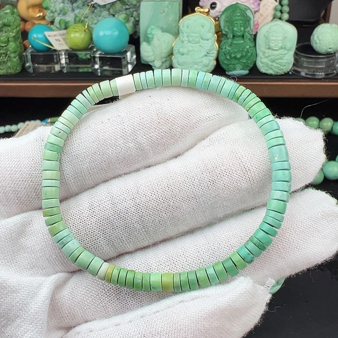 绿松石未镶嵌绿松石主播璐璐