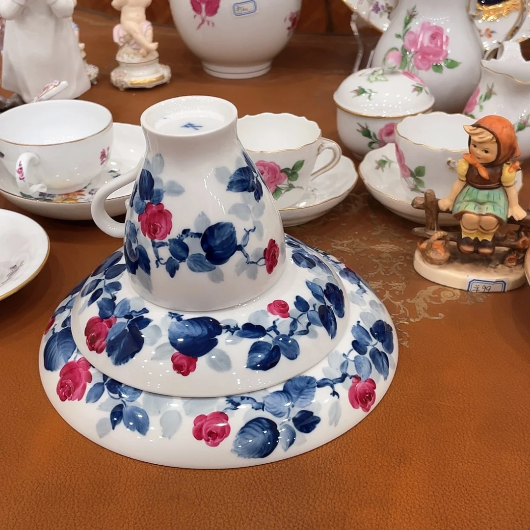 瓷片中古一等咖啡杯