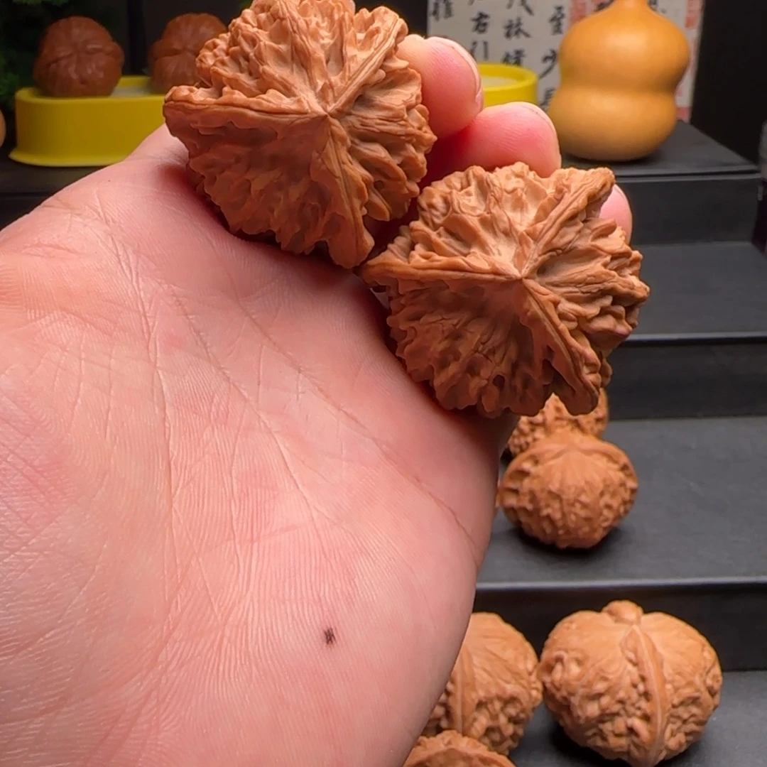 吊坠文玩核桃41秦闷三棱