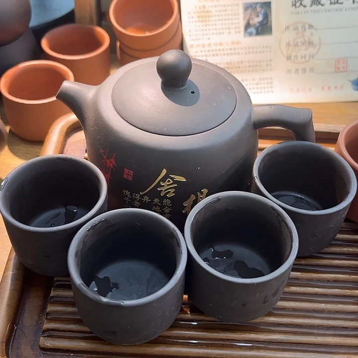 茶壶紫砂宜兴紫砂紫泥