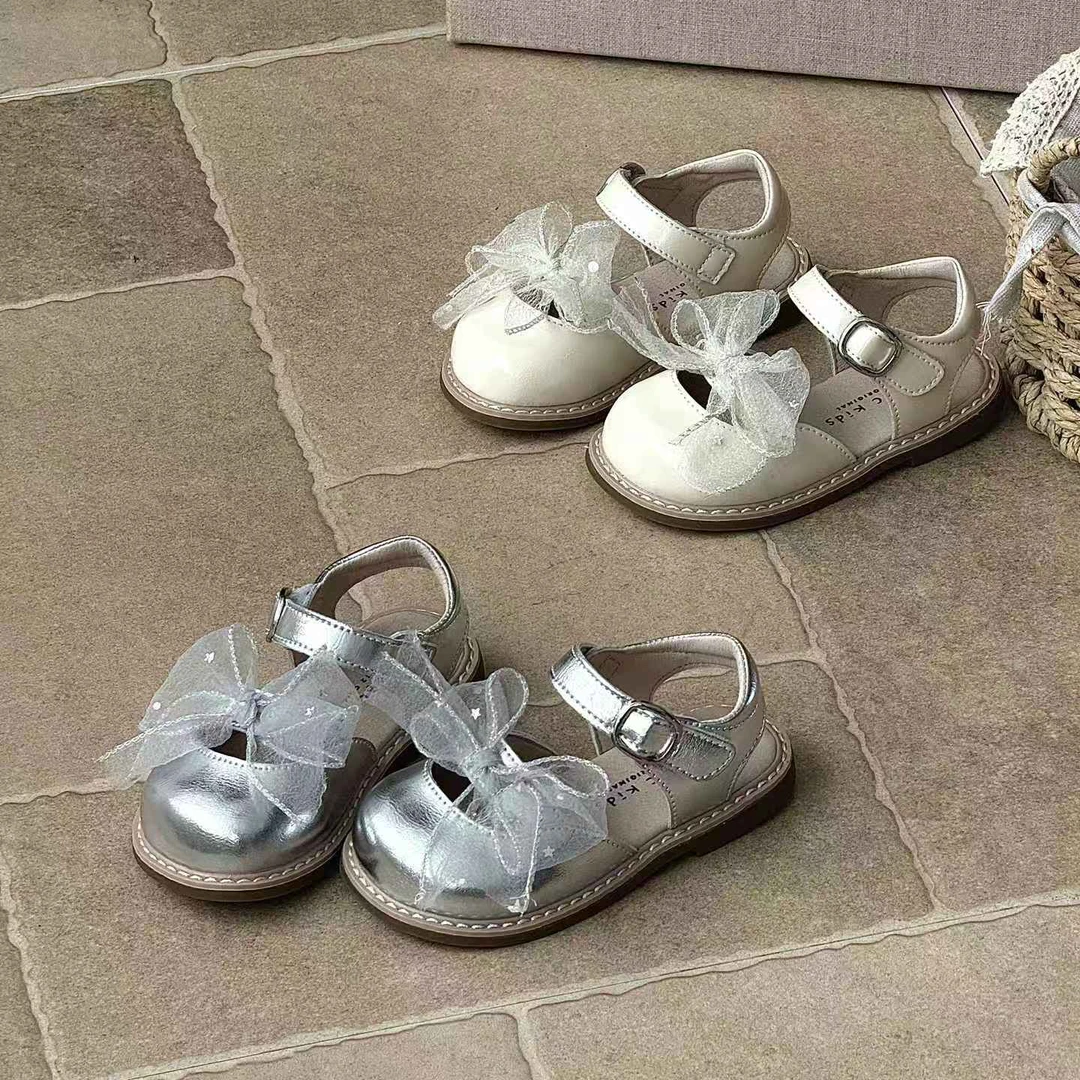 儿童时尚休闲软底夏季女童公主蕾丝凉鞋  255385