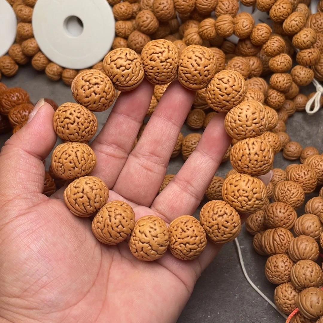 桃核手串老树苹果闪56