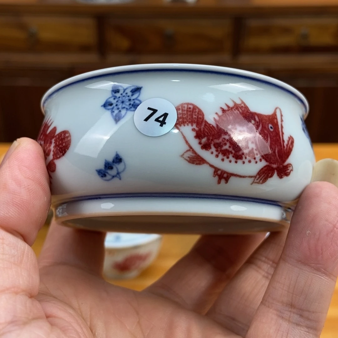 手绘茶具现代制品彭