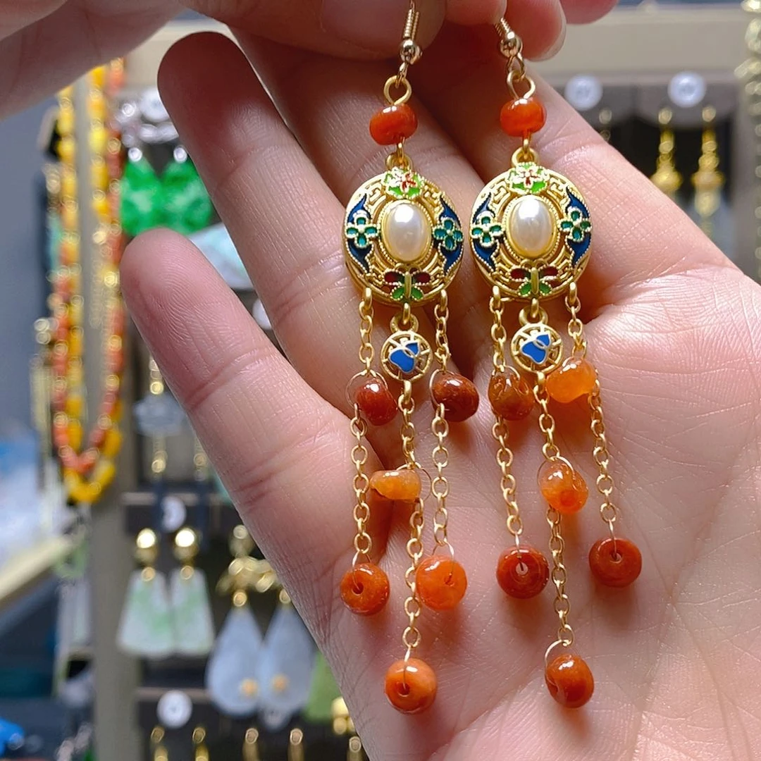 未镶嵌翡翠耳饰翡翠