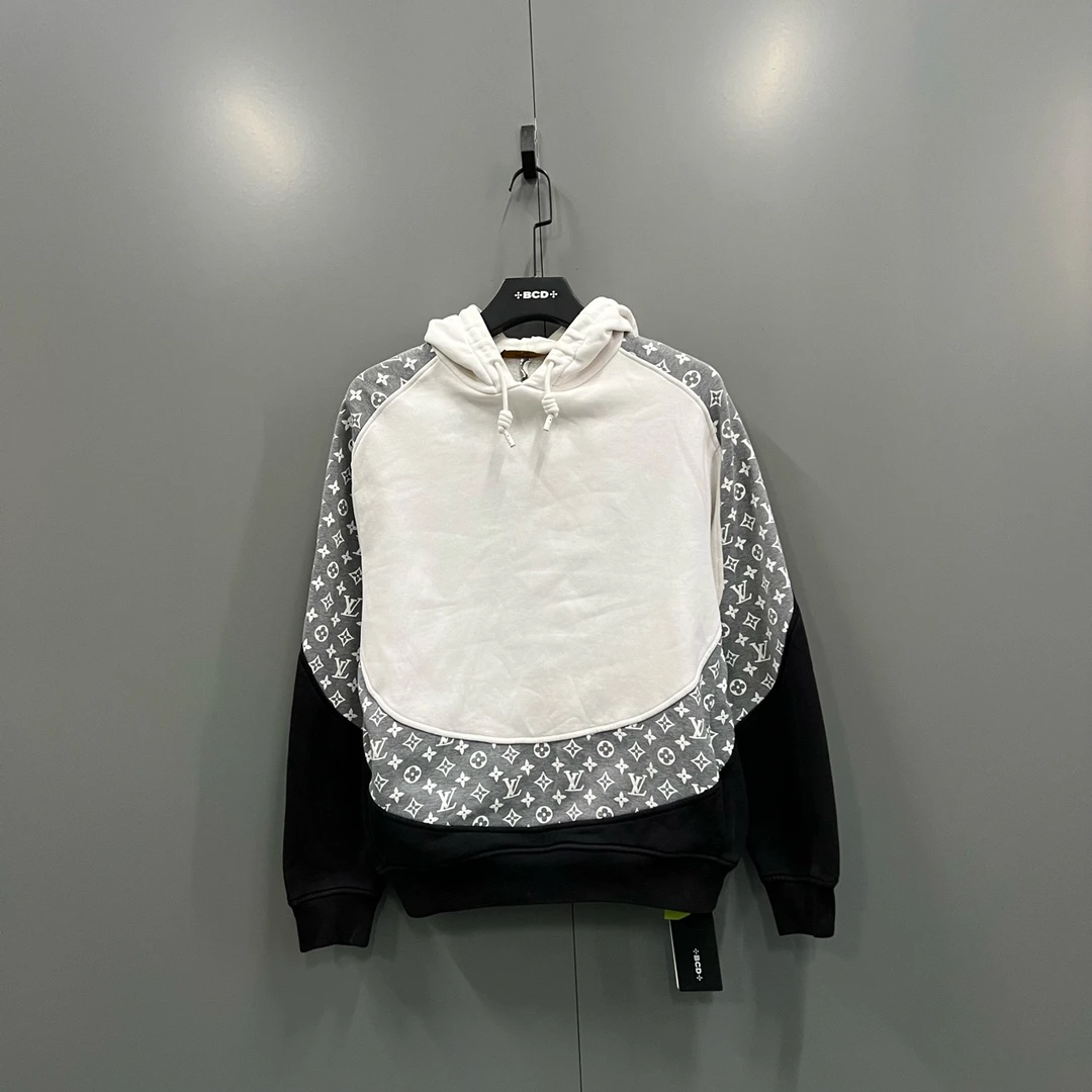 95新 LouisVuitton/路易威登 y22 圆周老花帽衫 M码/95新/60207