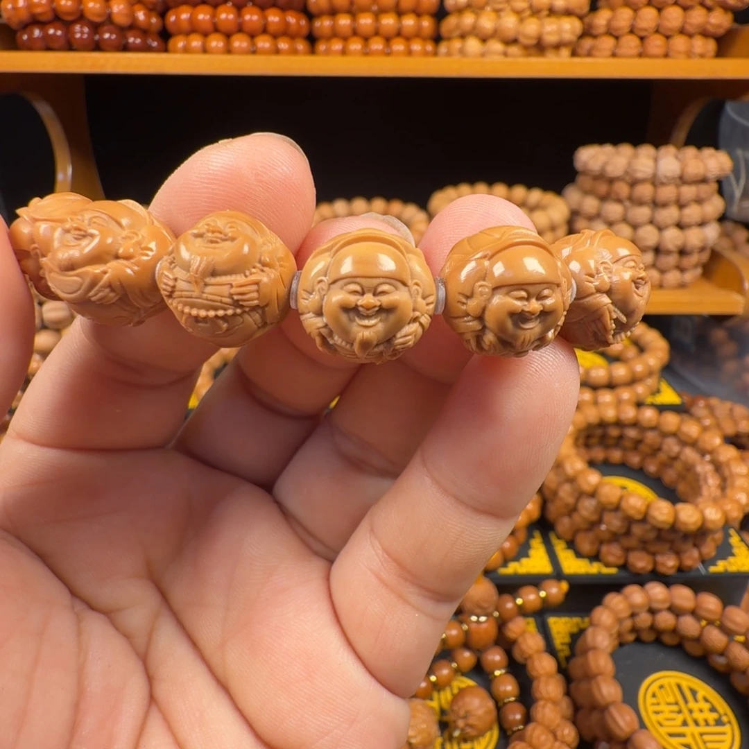 猴头核桃吊坠和气生财