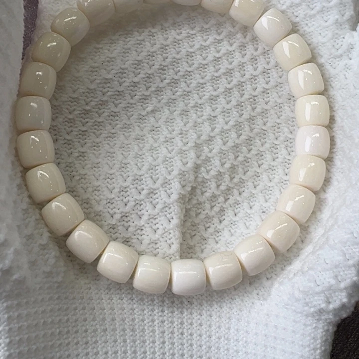 鹿骨手串/手链鹿角直切手串7.8mm