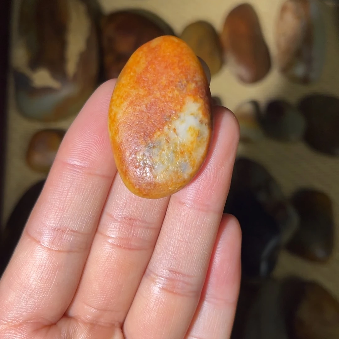 和田玉未镶嵌挂件17g