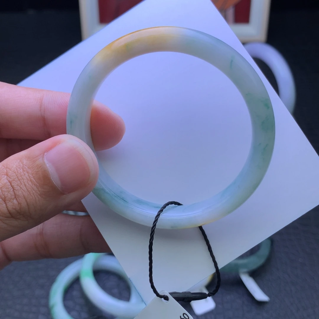 未镶嵌手镯翡翠成品