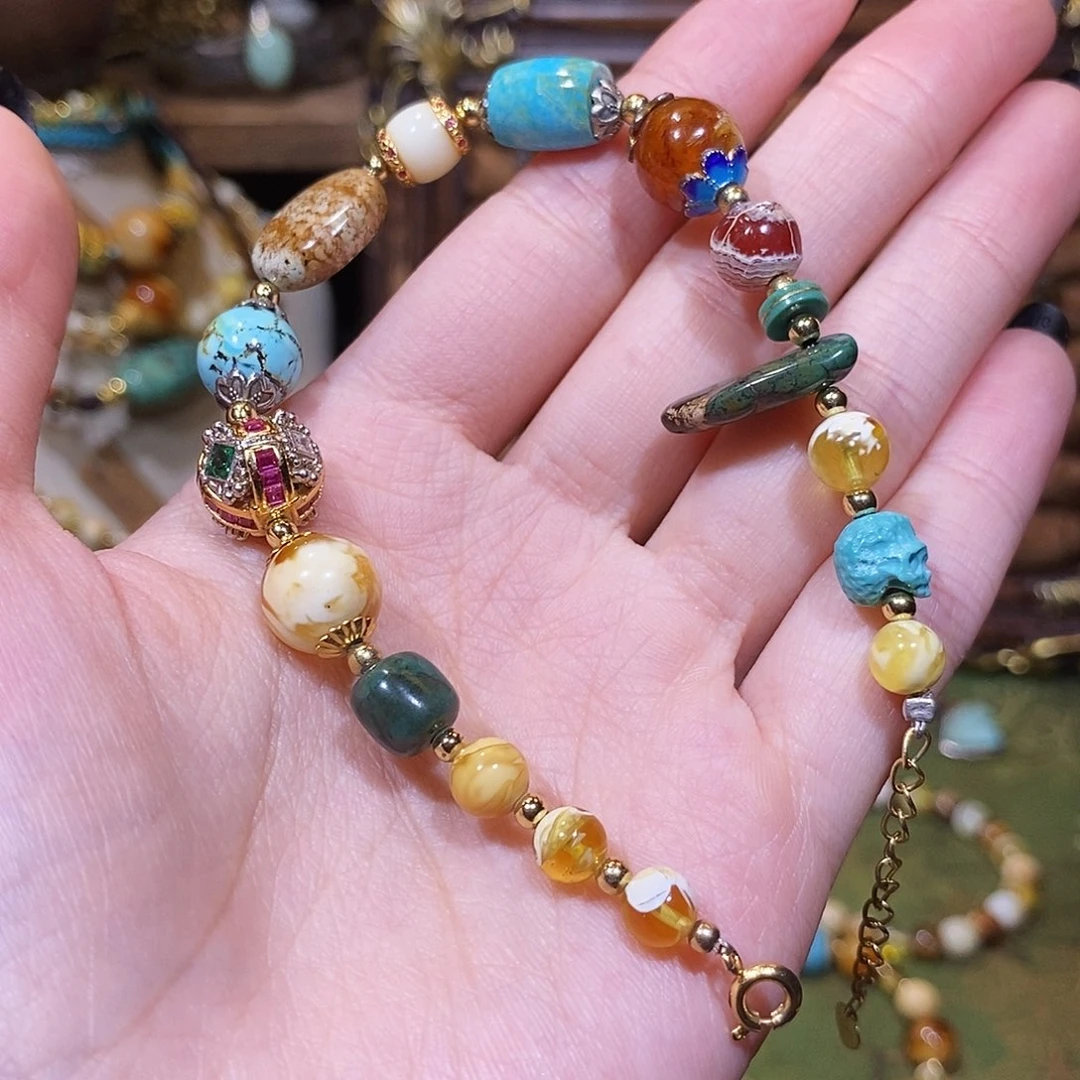 *****未镶嵌琥珀手链手链