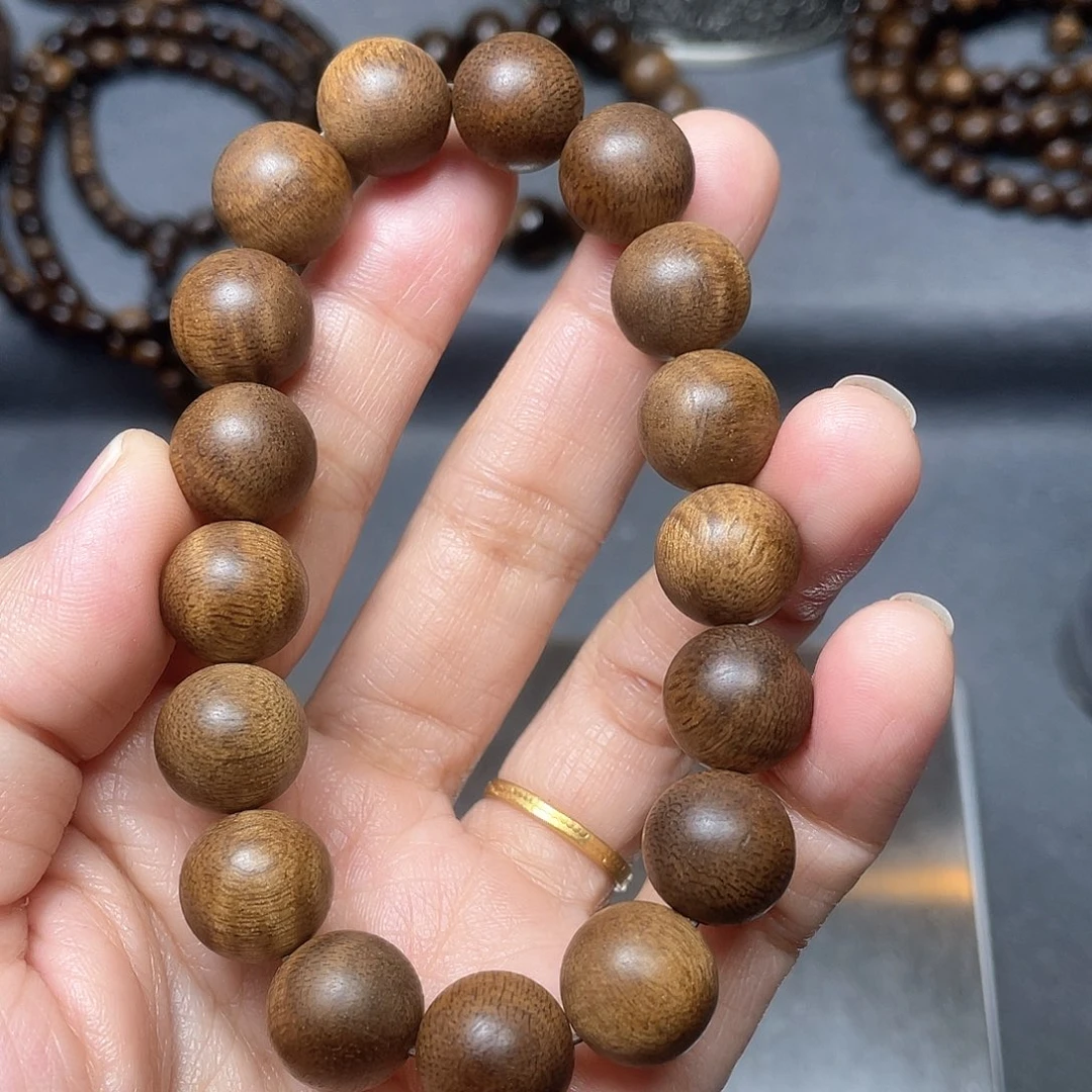 沉香手串黃棋瘤疤1.2