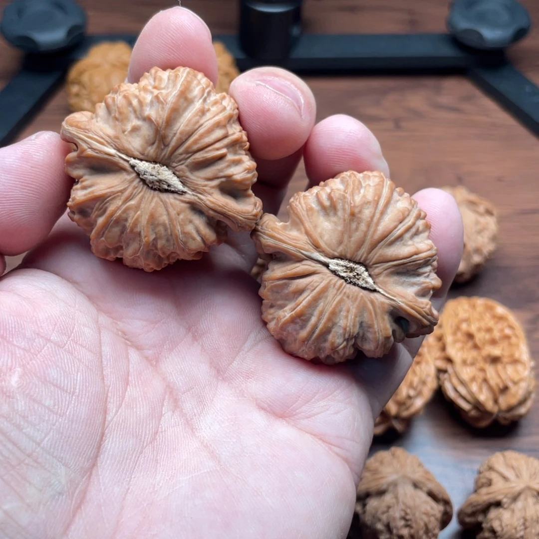 文玩核桃吊坠王**?白狮子