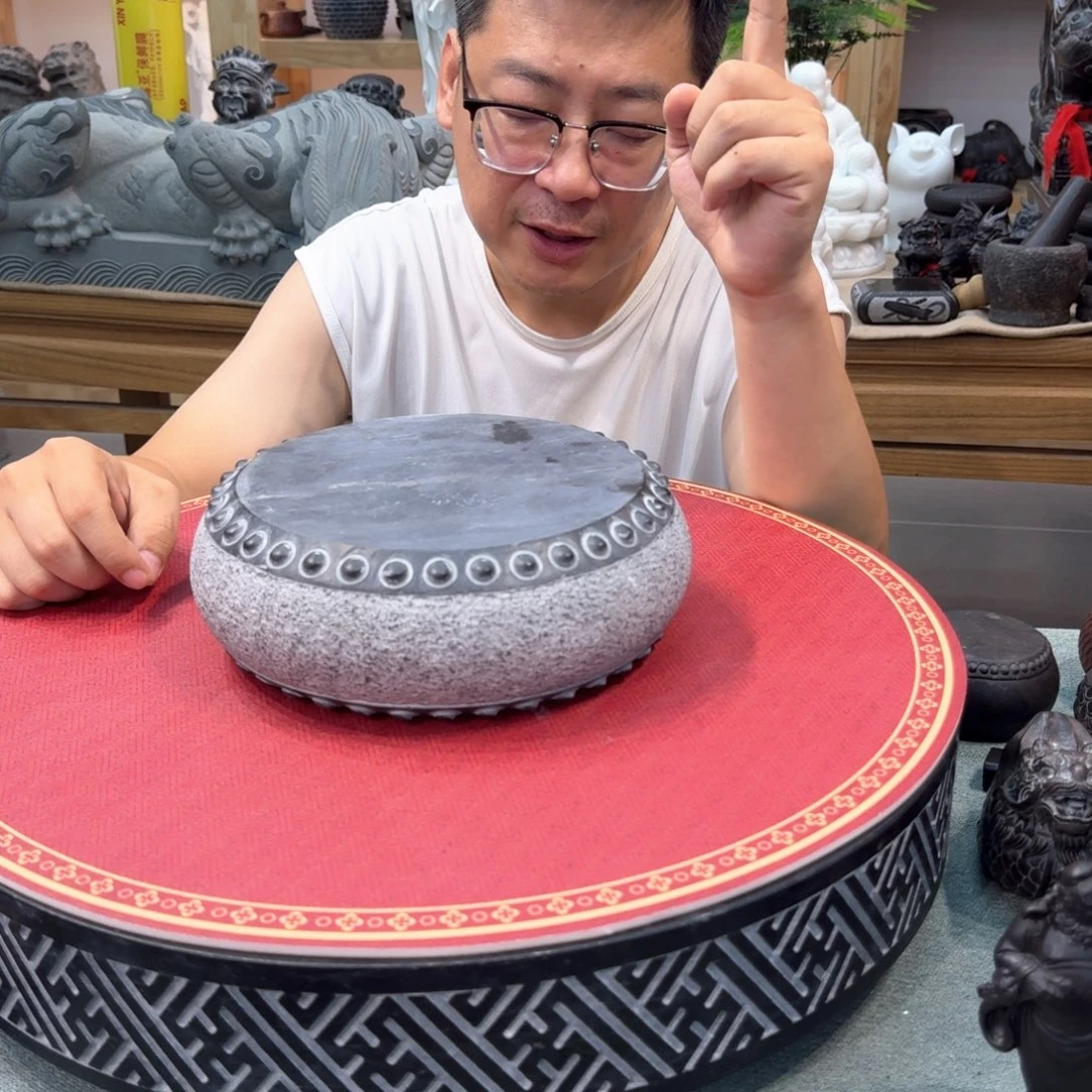 西安石晋錾石雕手工雕刻摆件
